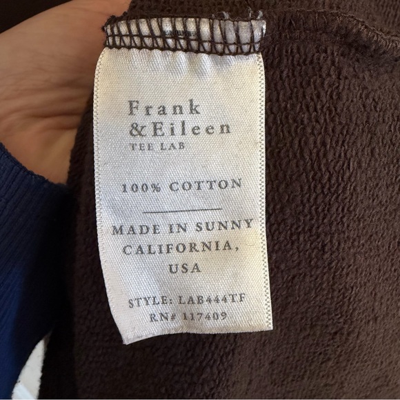 Frank &‎ Eileen Izzie Party sweatshirt Brown Dress Size XL - Picture 6 of 8